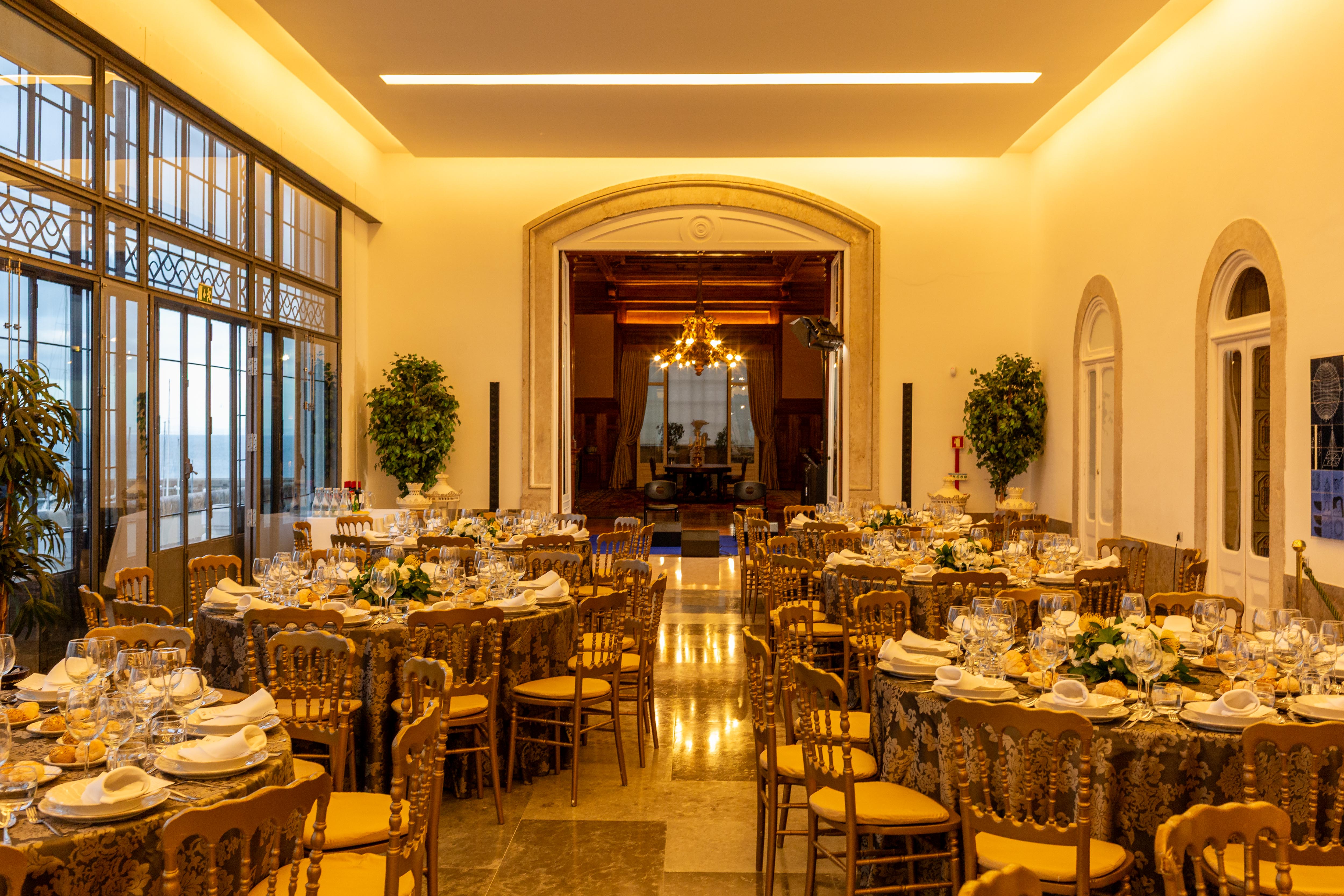 Congress reception venue prepared for guests